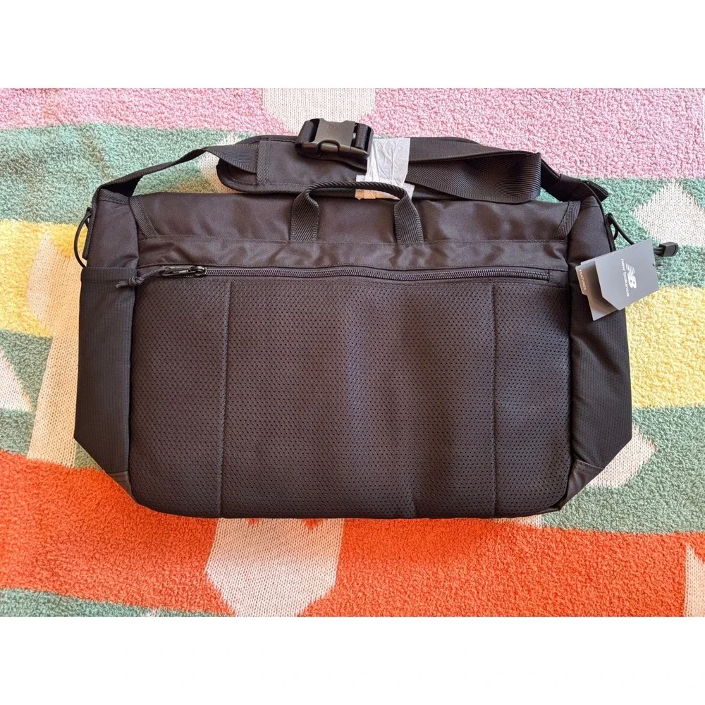 New Balance Athletic Messenger Bag Black Crossbody